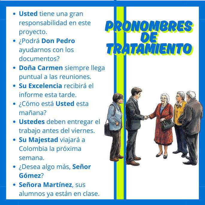 Pronomes de Tratamento em espanhol