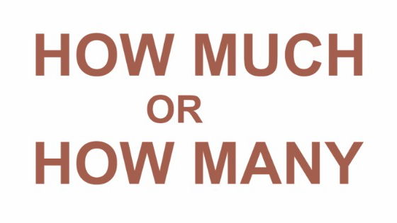 My English Online - Você ainda tem dúvidas sobre uso do how much e do  how many? Então fique tranquilo, o MEO vai te ajudar! Much deve ser  usado para se referir