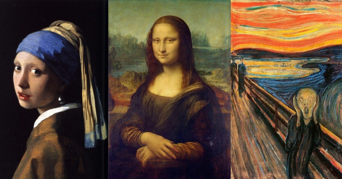 Conheça as 15 pinturas mais famosas do mundo - Toda Matéria