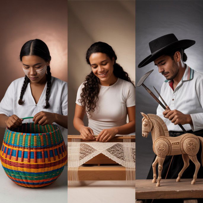 3 artesãos trabalhando - figura 5