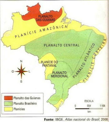 Planalto Central Brasileiro - Toda Matéria