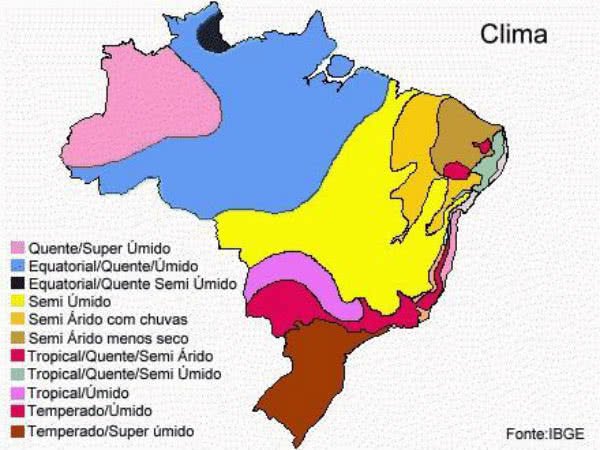 Mapa climático
