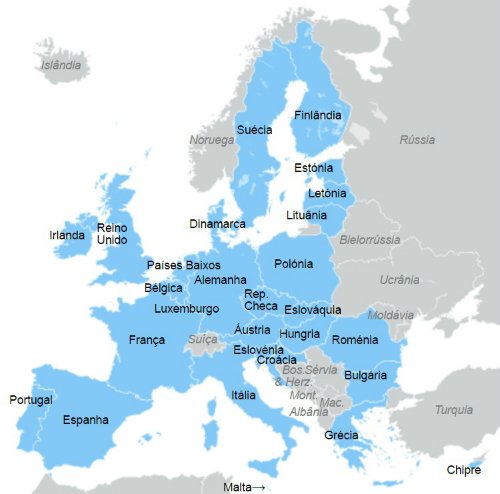 União Europeia - países, objetivos, características e história - Toda  Matéria