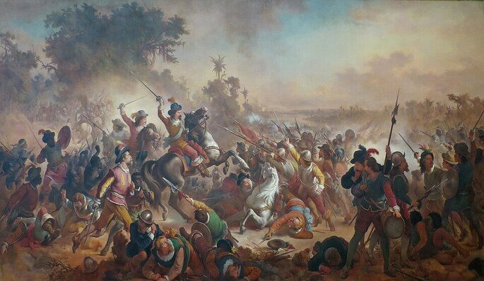 Batalha dos Guararapes, obra de Victor Meirelles 