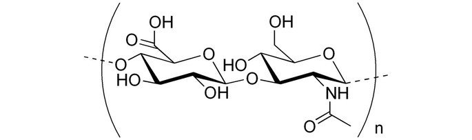 Estrutura do ácido hialurônico