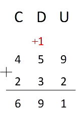 adição com reserva