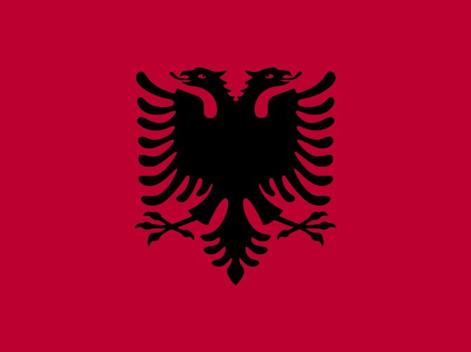 Bandeira da Albania