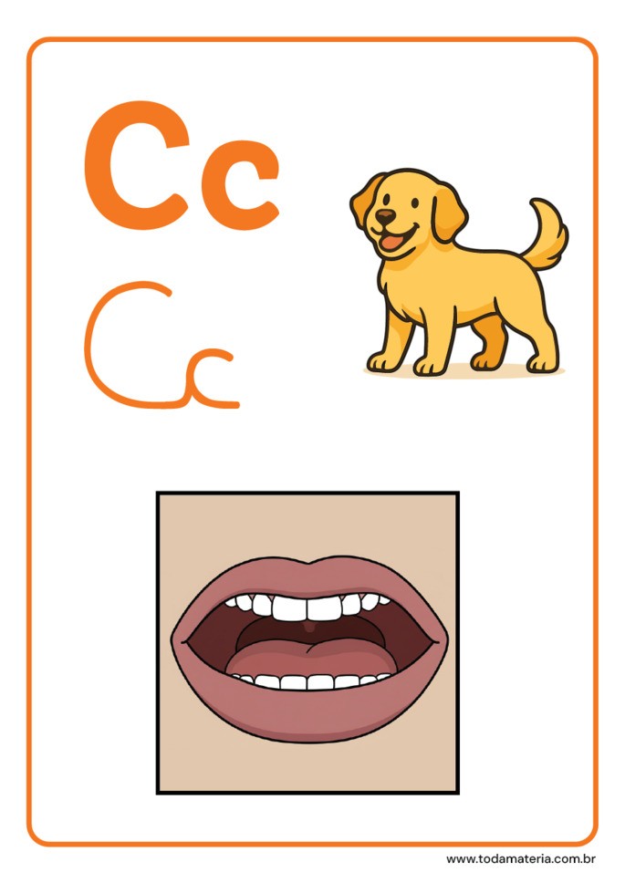 letra c do alfabeto fon&eacute;tico