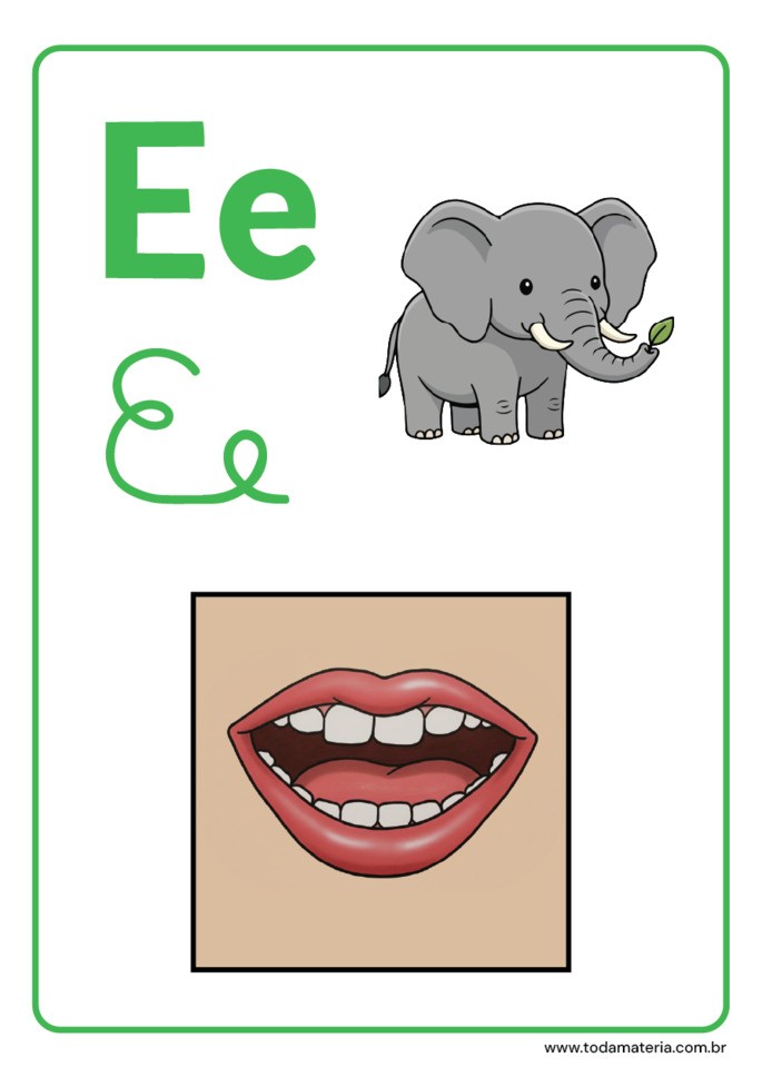letra e do alfabeto fon&eacute;tico