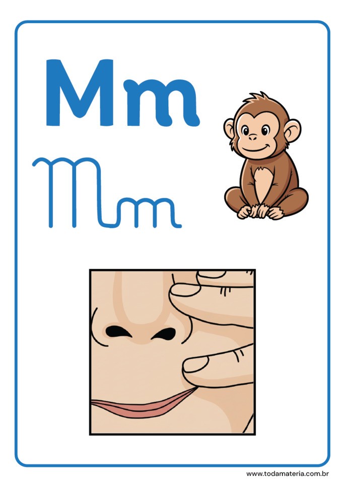 letra m do alfabeto fon&eacute;tico