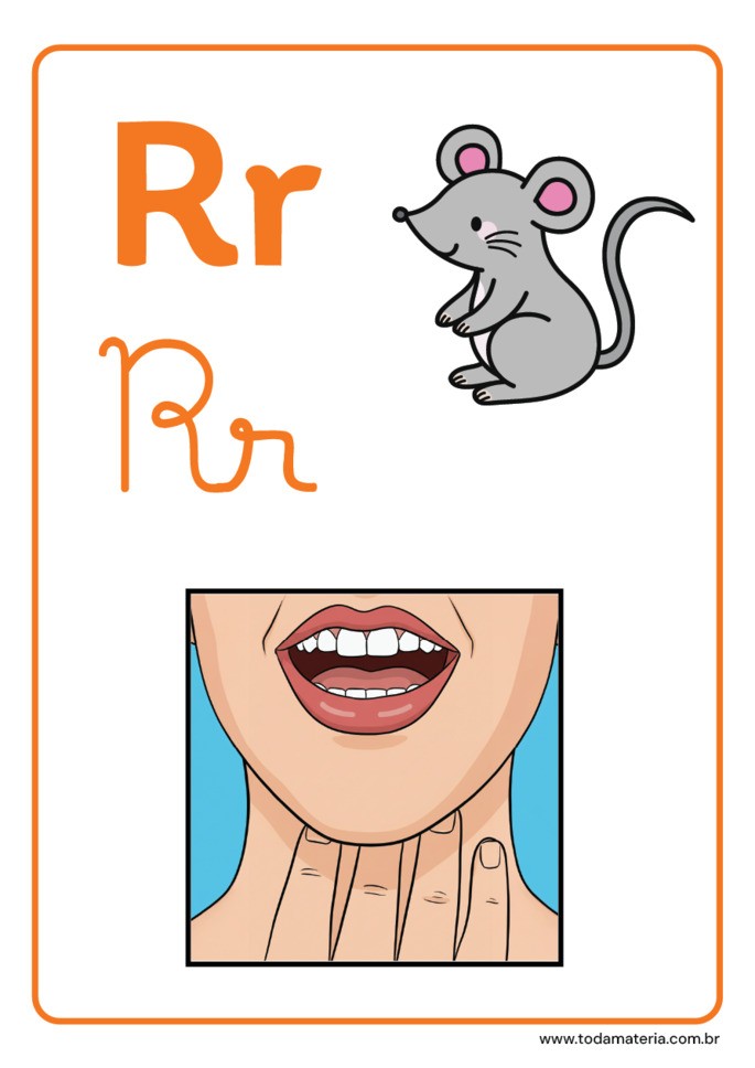 letra r do alfabeto fon&eacute;tico