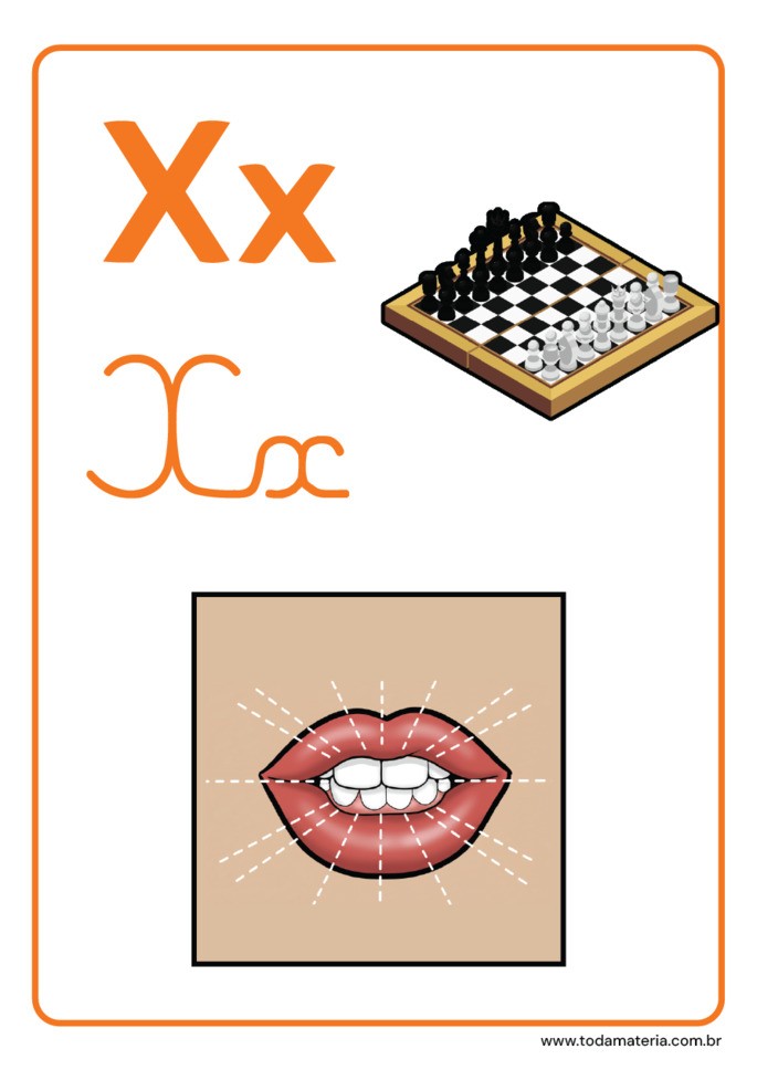 letra x do alfabeto fon&eacute;tico