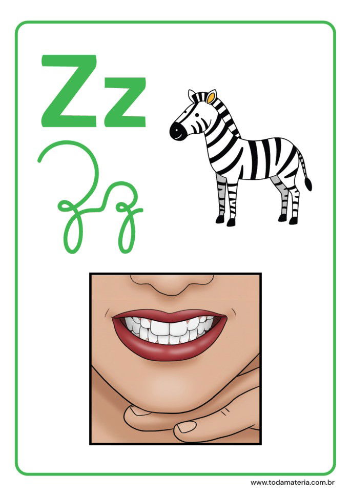 letra z do alfabeto fon&eacute;tico