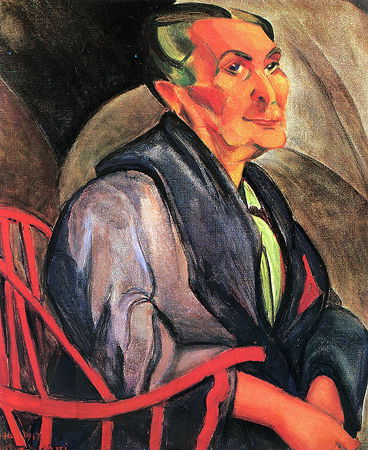 A mulher de cabelos verdes, Anita Malfatti