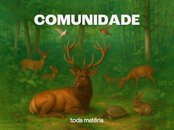 Conjunto formado por diversas espécies de seres vivos