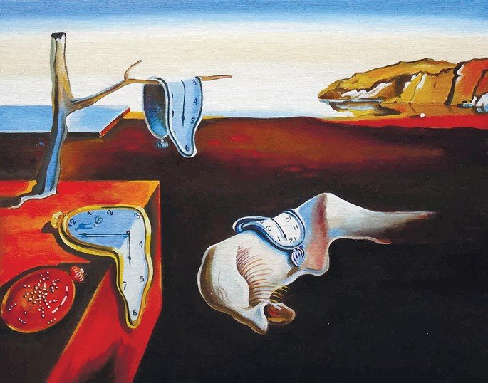 A persistência da memória quadro de Salvador Dalí