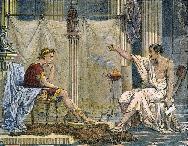 Aristóteles e Alexandre
