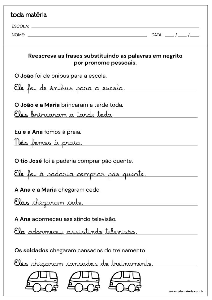 Atividade de Português para 4º Ano - Interpretação de Texto