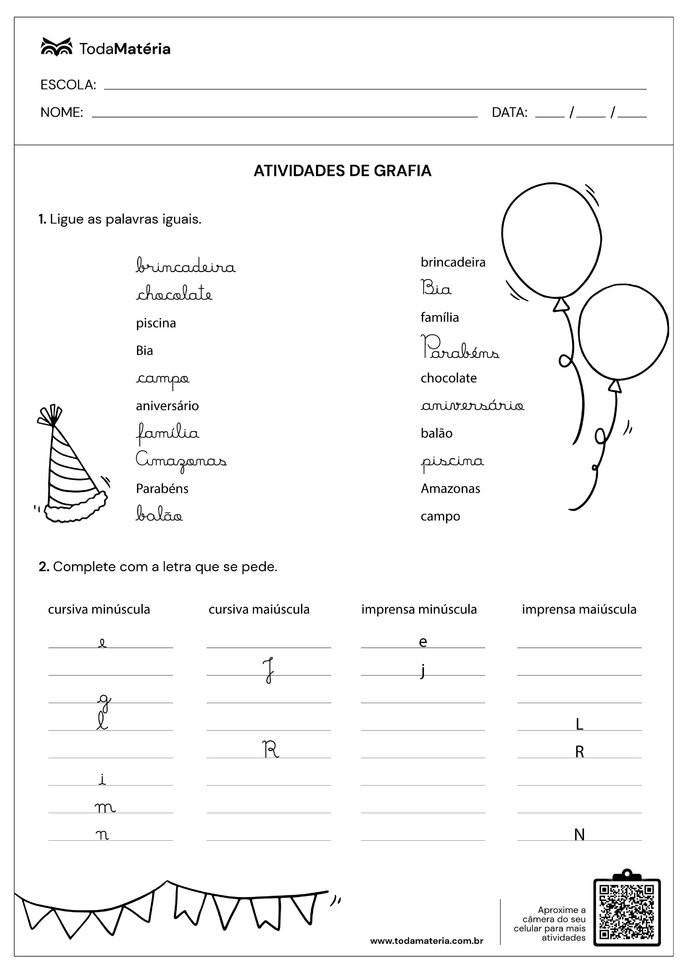 Escrita espontânea - Planos de Aula - 1º ano do Ensino Fundamental - Língua  Portuguesa