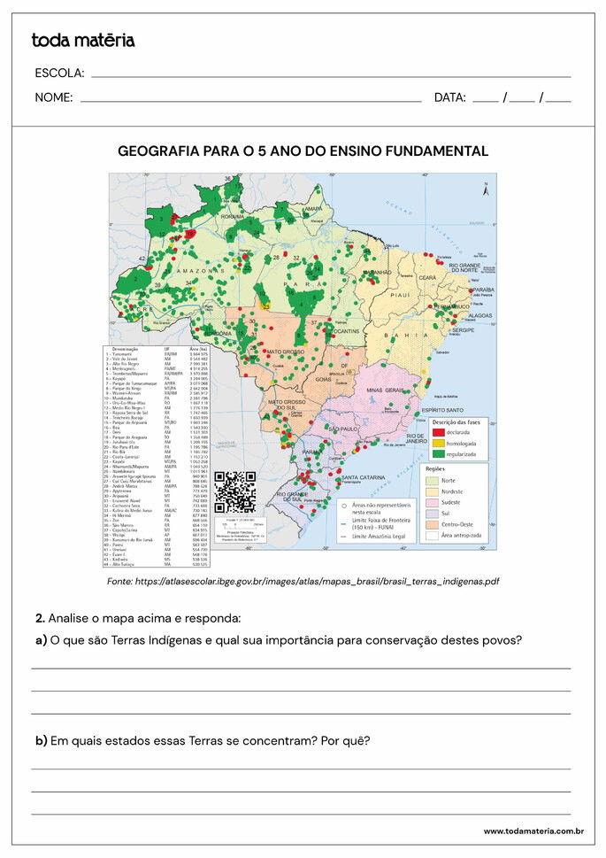 Atividade Geografia 5º ano 2.2