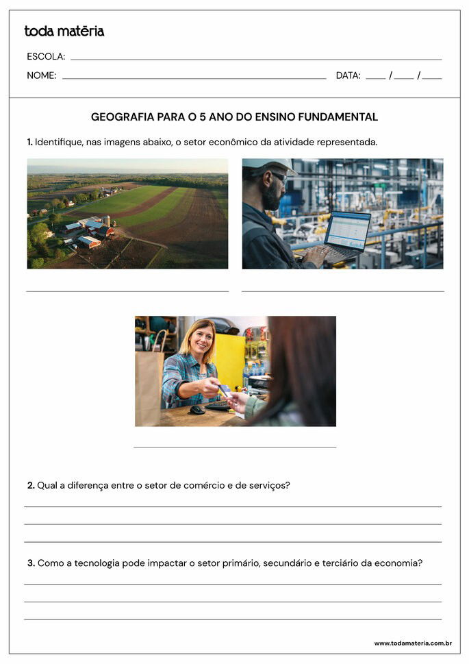Atividade Geografia 5º ano 4.1