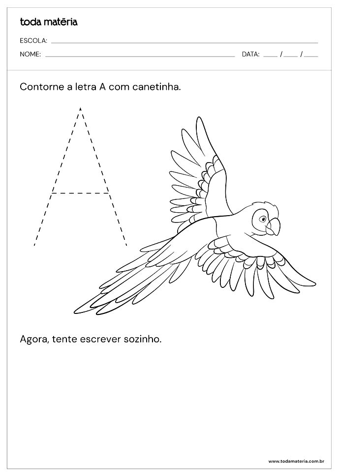 Atividades de Português de 6º ano (para imprimir) - Toda Matéria