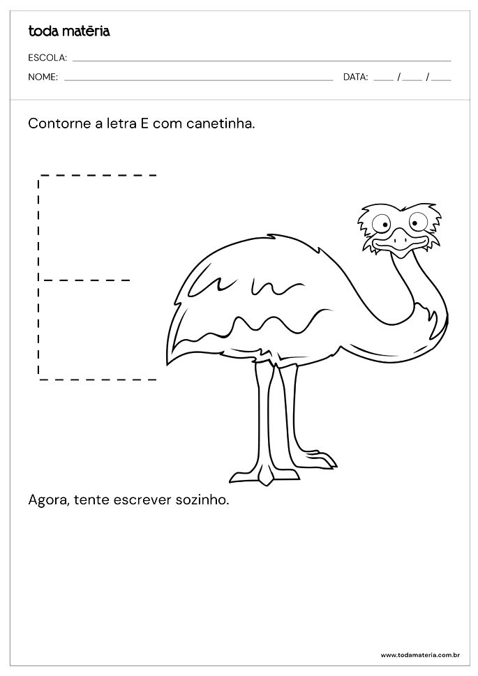 Atividades de Vogais para educação infantil - Toda Matéria