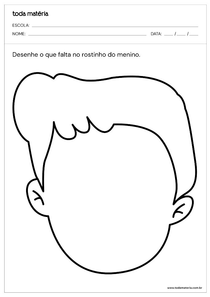 Desenhos para Atividades Escolares