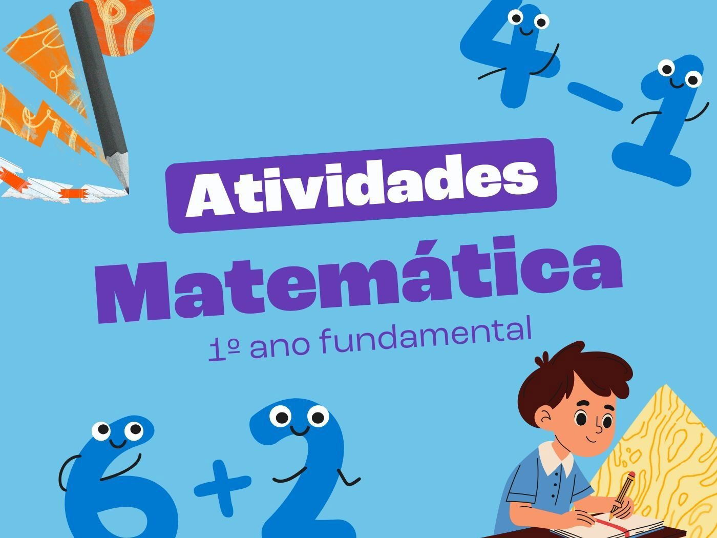 Atividades de Matemática para o 1º ano do Fundamental (para imprimir)
