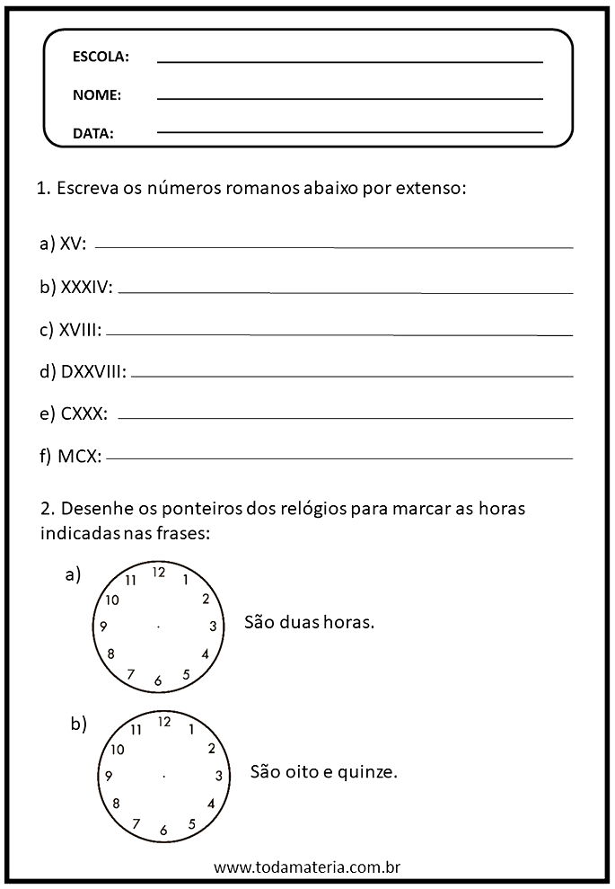 7°ano matemática