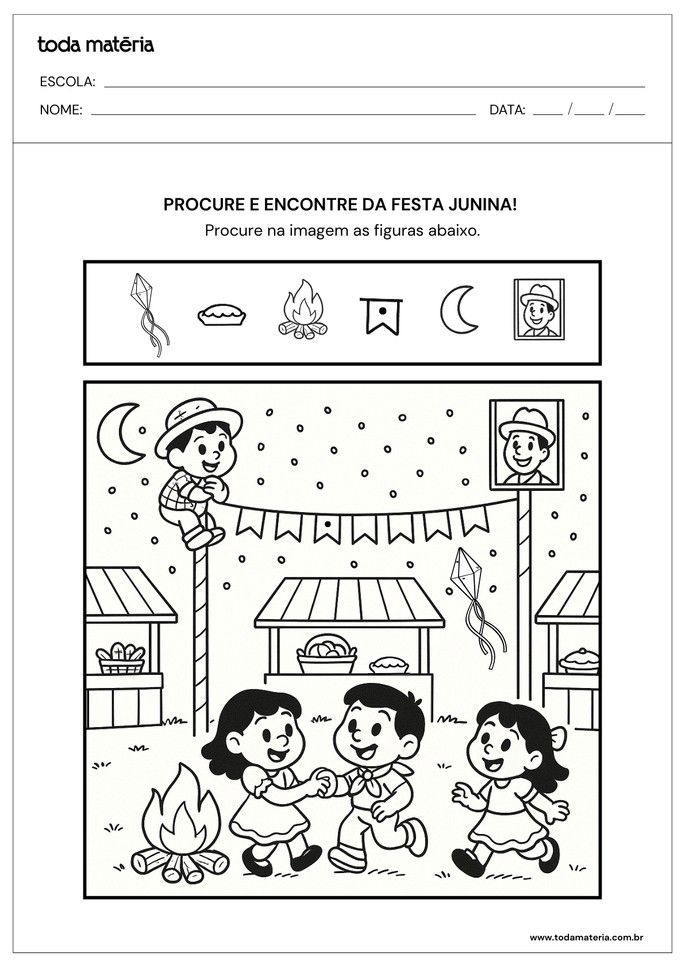 atividades-de-festa-junina-procure e encontre