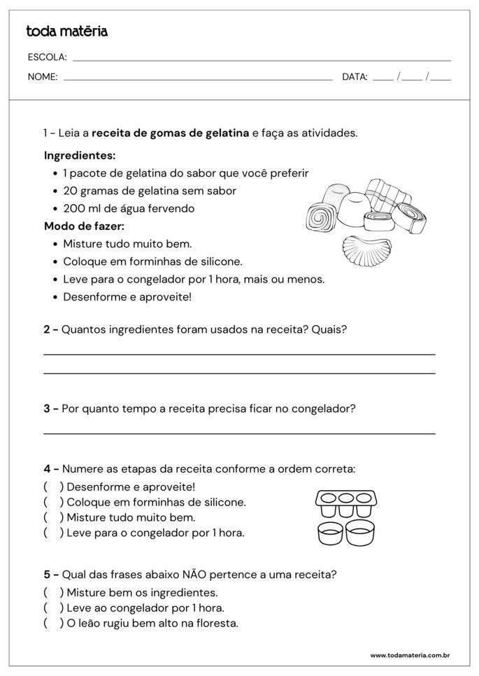 atividades-de-interpretacao-de-texto-3-ano-receita