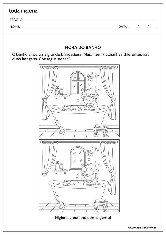jogo dos 7 erros para educa&ccedil;&atilde;o infantil_hora do banho