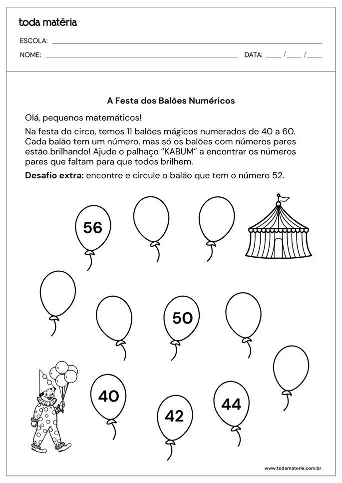 atividade de sequência numérica para educação infantil_folha 3