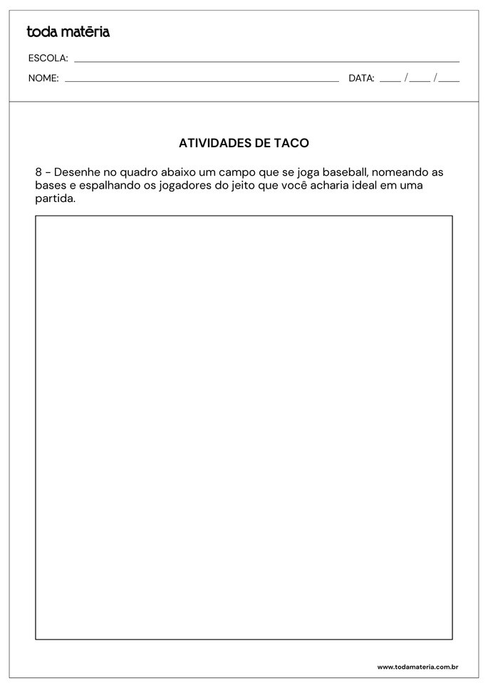 atividades de campo e taco 3