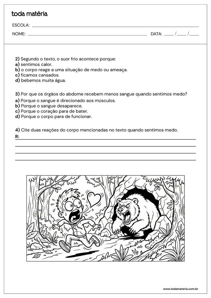 atividade diagn&oacute;stica de interpreta&ccedil;&atilde;o de texto para 5&ordm; ano_folha 2