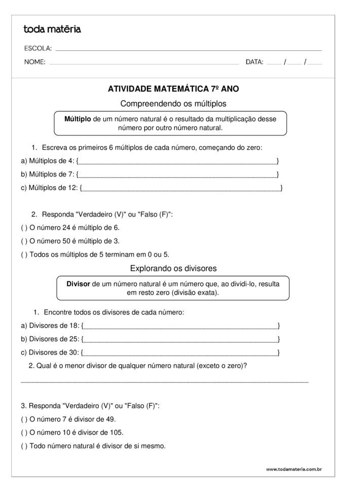 Atividade matemática adaptada 2
