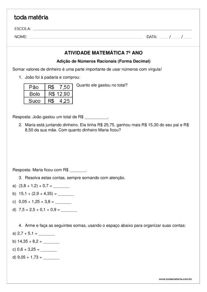 Atividade matemática adaptada 3