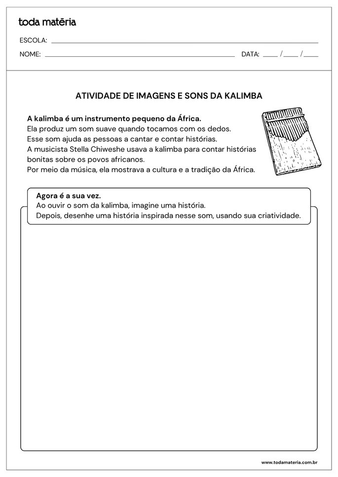 Instrumento Musical - Kalimba