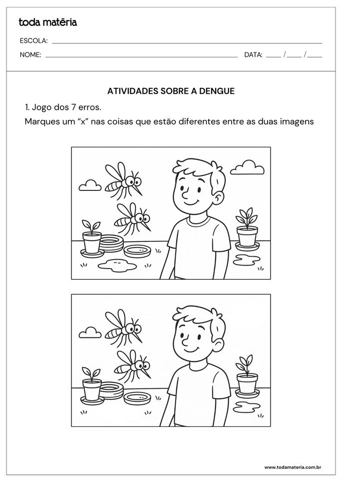 atividades-sobre-a-dengue-jogo dos 7 erros