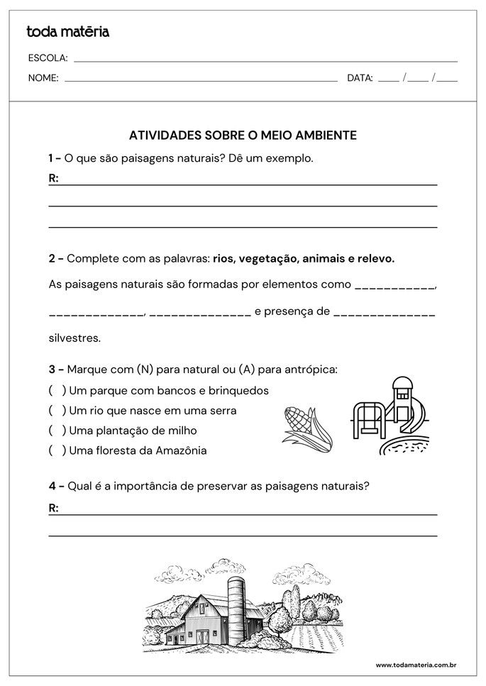 atividades-sobre-o-meio-ambiente-para-quarto-ano-do-fundamental-1