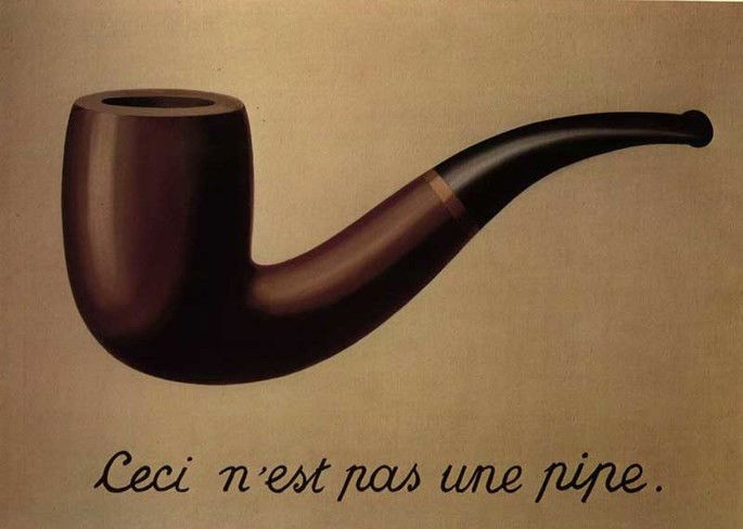 Quadro A Traição das Imagens, de René Magritte