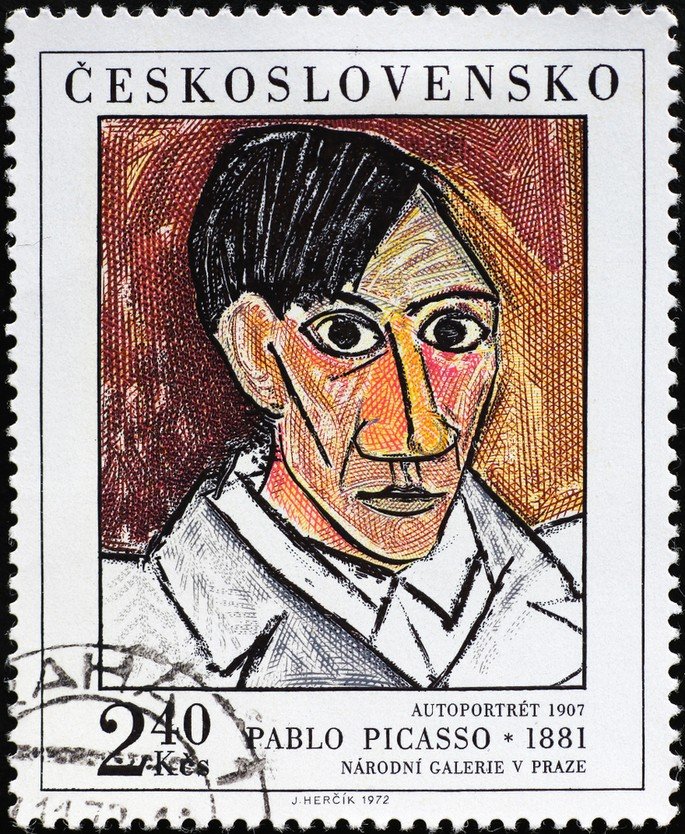 Autorretrato Picasso - 1907