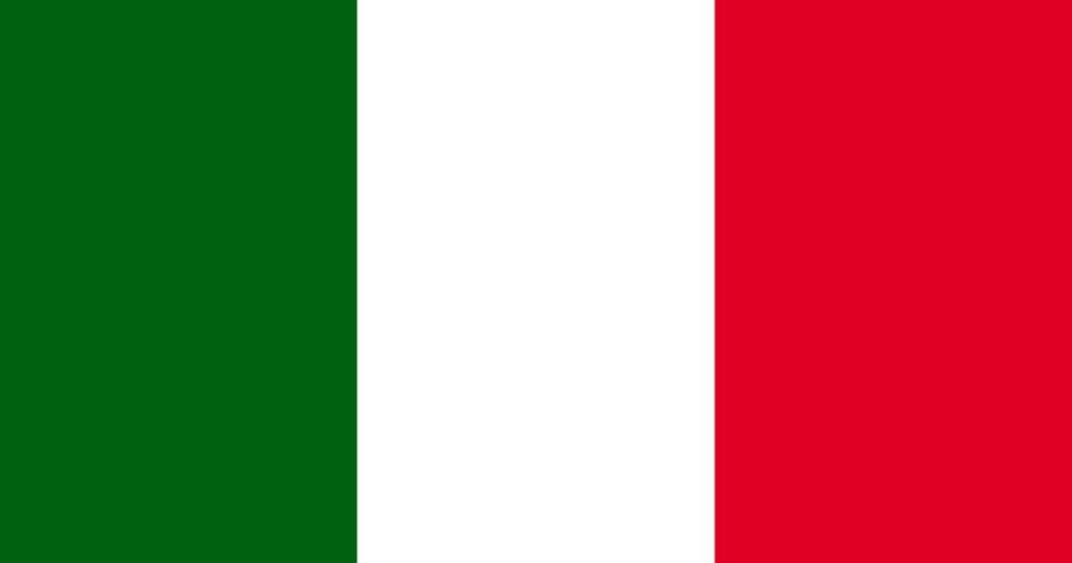 Bandeira da Itália - Toda Matéria