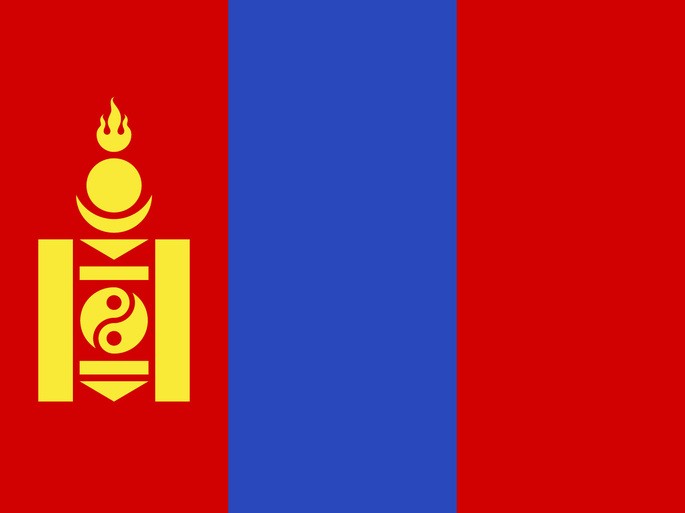 Bandeira da Mongólia