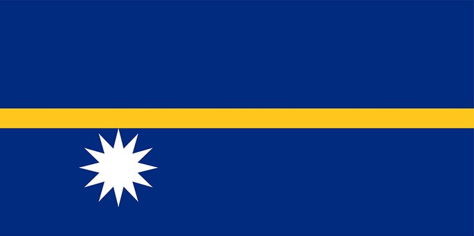 Bandeira de Nauru