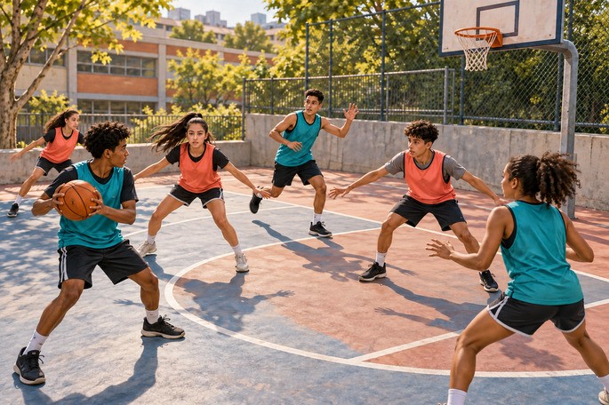 jogo de basquetebol 3x3