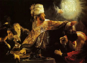 Festa de Belsazar de Rembrandt