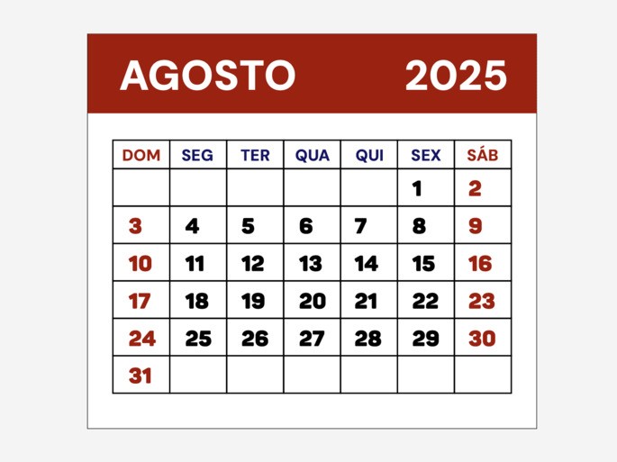 calendário