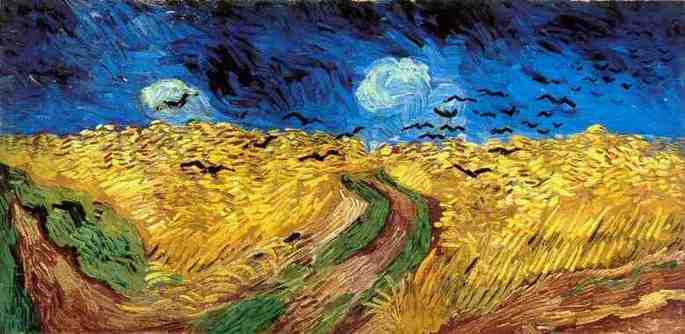 Campo De Trigo Com Ciprestes Wikipedia Van Gogh Biografia Obras E Curiosidades Toda Materia